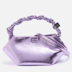 Bags|SUI AVA Ganni Mini Bou Recycled Leather-Blend Bag