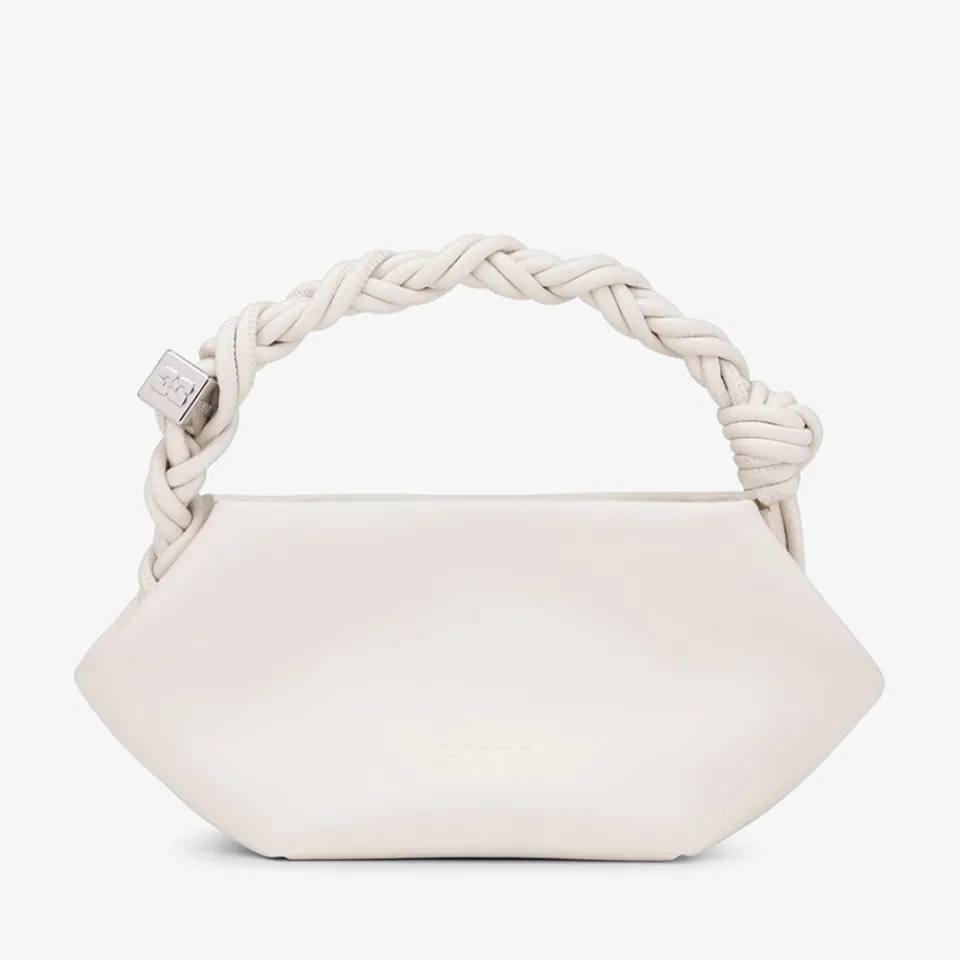 Bags|Dr. Martens Ganni Mini Eyelets Lace-Up Leather-Blend Bou Bag