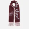 Scarves|Ganni Narrow Please Recycle Wool-Blend Scarf