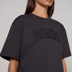 Loungewear|T-Shirts And Tops|Ganni Organic Cotton-Jersey Oversized T-shirt - XS