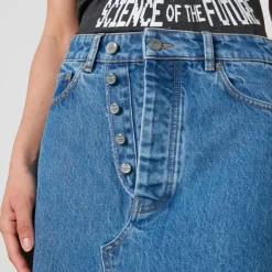 Skirts|Skirts|Ganni Organic Denim Maxi Skirt - EU 32/UK 4