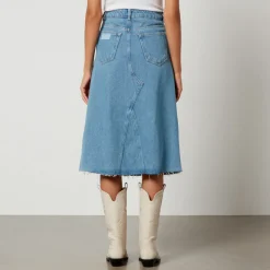 Skirts|Skirts|Puma Ganni Organic Denim Midi Skirt - EU 34/UK 6