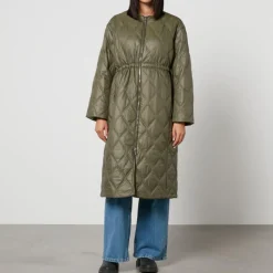 Jackets|Coats|Barbour Ganni Quilted Nylon Coat - S/M