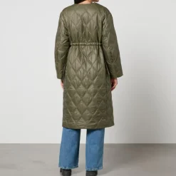 Jackets|Coats|Barbour Ganni Quilted Nylon Coat - S/M