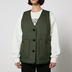 T-Shirts And Tops|Dr. Martens Ganni Quilted Nylon Vest - XXS/XS