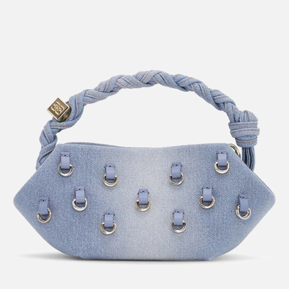 Bags|Ganni Small Washed Denim Bou Bag