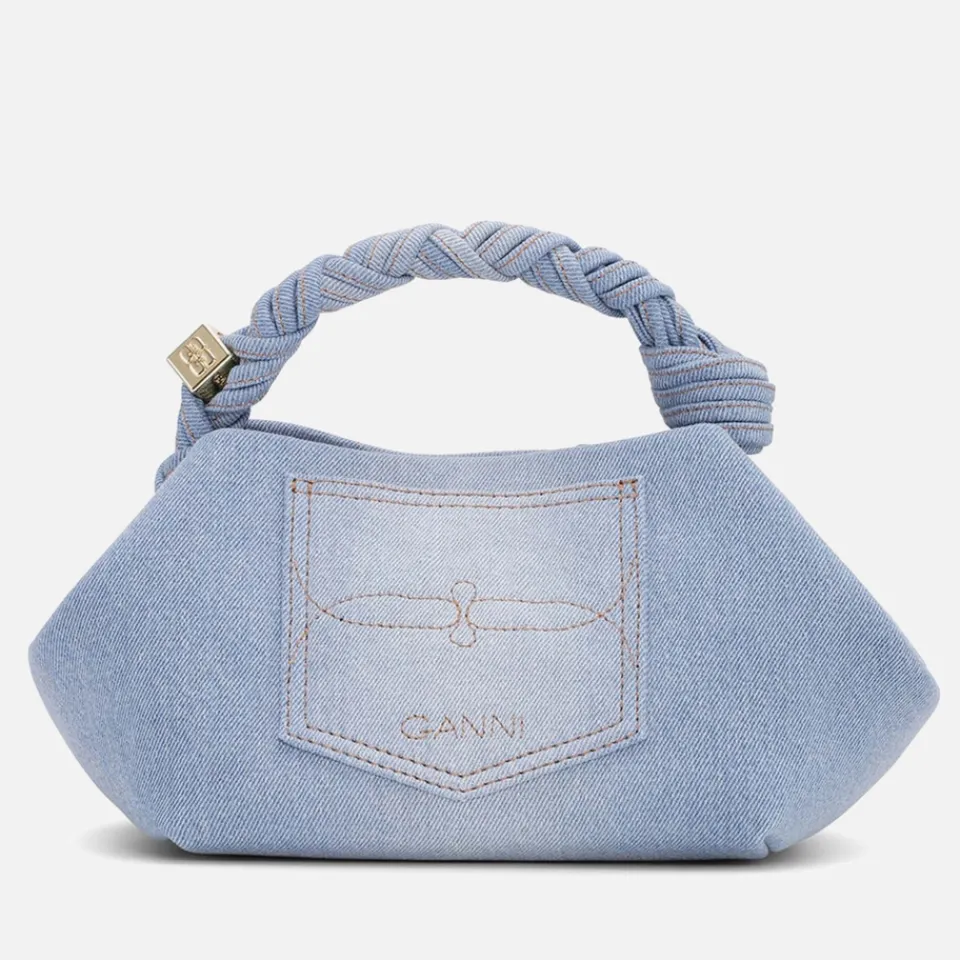 Bags|Ganni Small Washed Denim Bou Bag