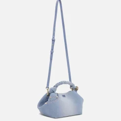 Bags|Ganni Small Washed Denim Bou Bag