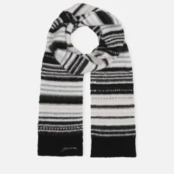 Scarves|Dr. Martens Ganni Striped Soft Intarsia Knit Scarf