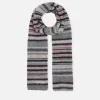 Scarves|Dr. Martens Ganni Striped Soft Wool-Blend Scarf