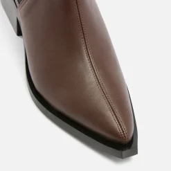 Boots|Tory Burch Ganni Women's Leather Chunky Chelsea Boots - UK 3