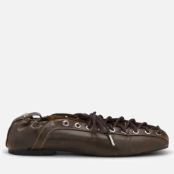 Flats|Anine Bing Ganni Women's Oleatex® Ballet Shoes - UK 3