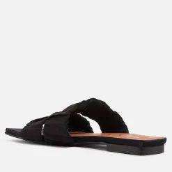 Sandals & Slides|Sandals|Ganni Women’s Smocked Satin Sandals - UK 3