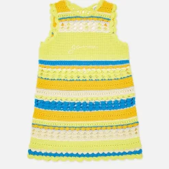 Dresses|Dresses|Ganni x Coggles Crocheted Organic Cotton Tunic - L