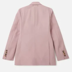 Jackets|Coats|Dr. Martens Golden Goose Double-Breasted Gabardine Blazer - IT 36/UK4