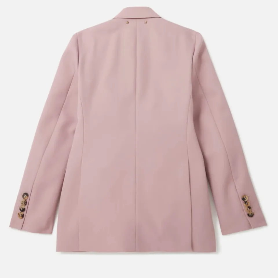 Jackets|Coats|Dr. Martens Golden Goose Double-Breasted Gabardine Blazer - IT 36/UK4