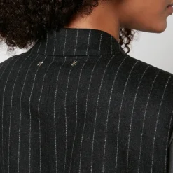 Jackets|Coats|Dr. Martens Golden Goose Journey Pinstriped Wool-Blend Blazer - IT 36/UK4