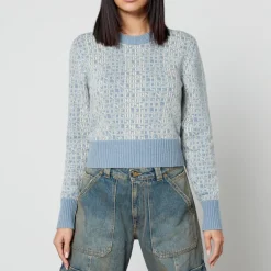 Loungewear|Knitwear|Dr. Martens Golden Goose Journey W's Wool and Cashmere-Blend Jumper - XXS