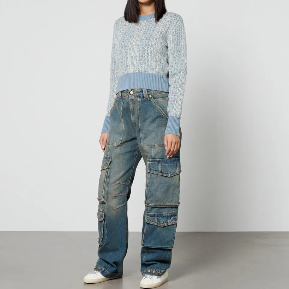 Loungewear|Knitwear|Dr. Martens Golden Goose Journey W's Wool and Cashmere-Blend Jumper - XXS