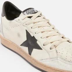 Trainers|Golden Goose Men's Ball Star Leather Trainers - UK 7