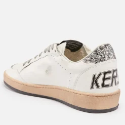 Trainers|Dr. Martens Golden Goose Women's Ball Star Leather Trainers - UK 8