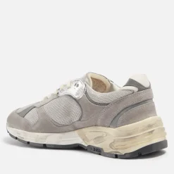 Trainers|Dr. Martens Golden Goose Women's Dad Star Suede and Mesh Trainers - UK 3