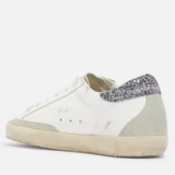 Trainers|Dr. Martens Golden Goose Women's Superstar Leather and Suede Trainers - UK 3