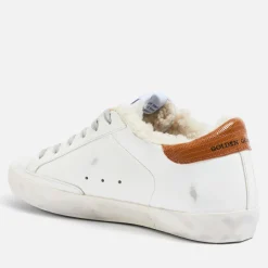 Trainers|Dr. Martens Golden Goose Women's Superstar Leather Trainers - UK 3
