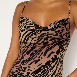 Dresses|Dresses|Castañer Good American Chiffon Bias Cowl Maxi Dress - XS