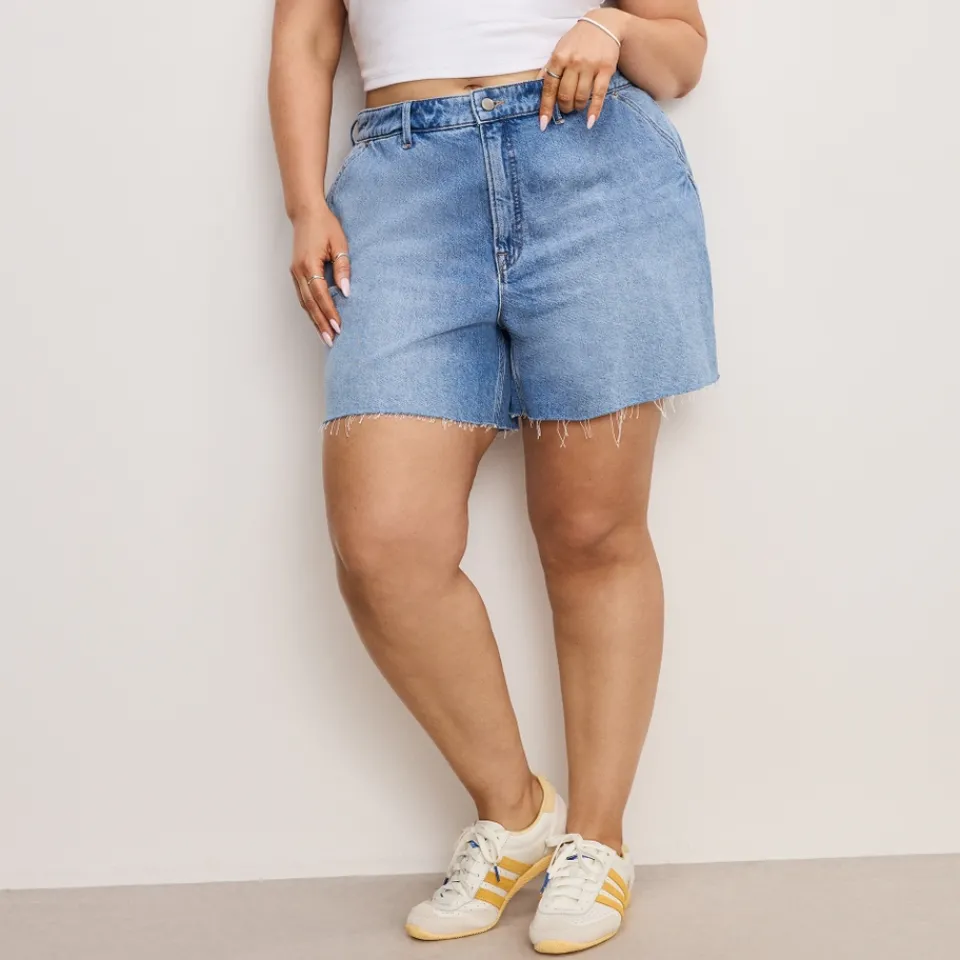 Shorts|Shorts|Good American Good 90S Denim Long Shorts - US 4/UK 8