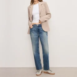 Jeans|Ganni Good American Good Standard Straight Denim Jeans - US 4/UK 8