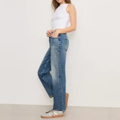 Jeans|Ganni Good American Good Standard Straight Denim Jeans - US 4/UK 8