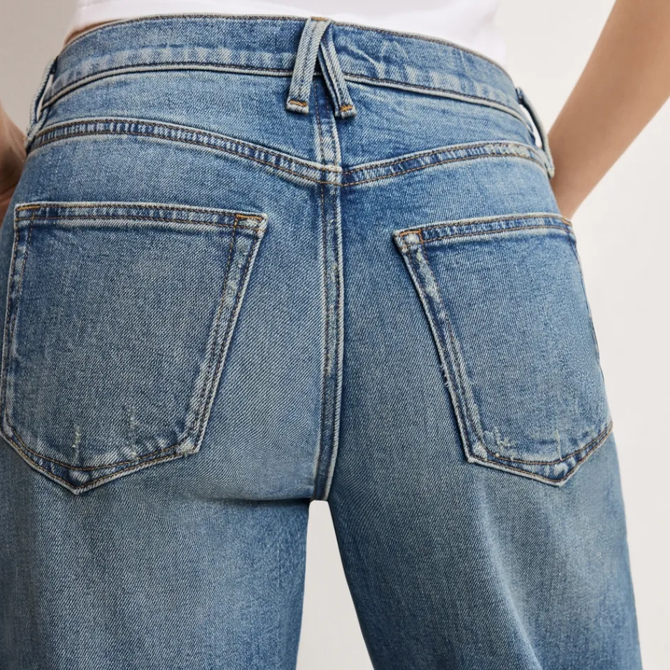 Jeans|Ganni Good American Good Standard Straight Denim Jeans - US 4/UK 8