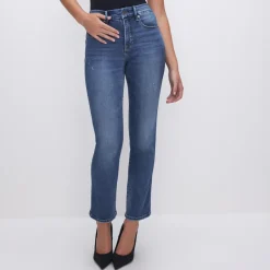Jeans|Anni Lu Good American Good Straight Light Compression Jean - UK 6