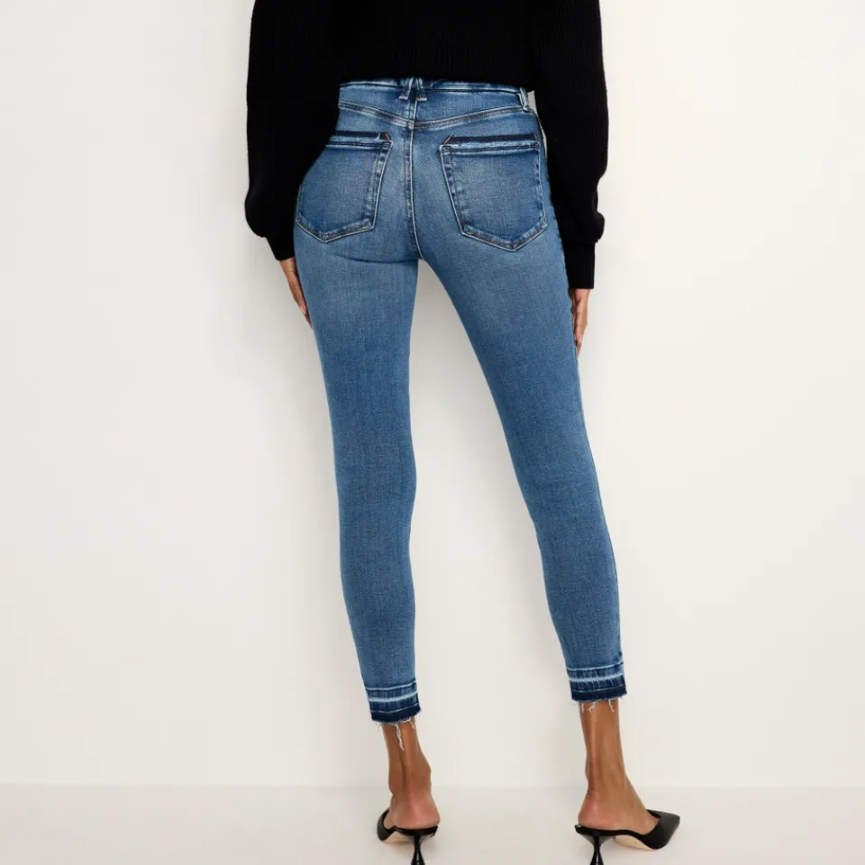 Jeans|Good American Good Waist Cropped Denim Jeans - US 8/UK 12
