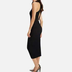 Dresses|Dresses|Dr. Martens Good American Ribbed-Knit Halterneck Midi Dress - 4XL-5XL