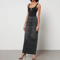 Skirts|Skirts|Dr. Martens Good American Tube Denim Maxi Skirt - US 4/UK 8