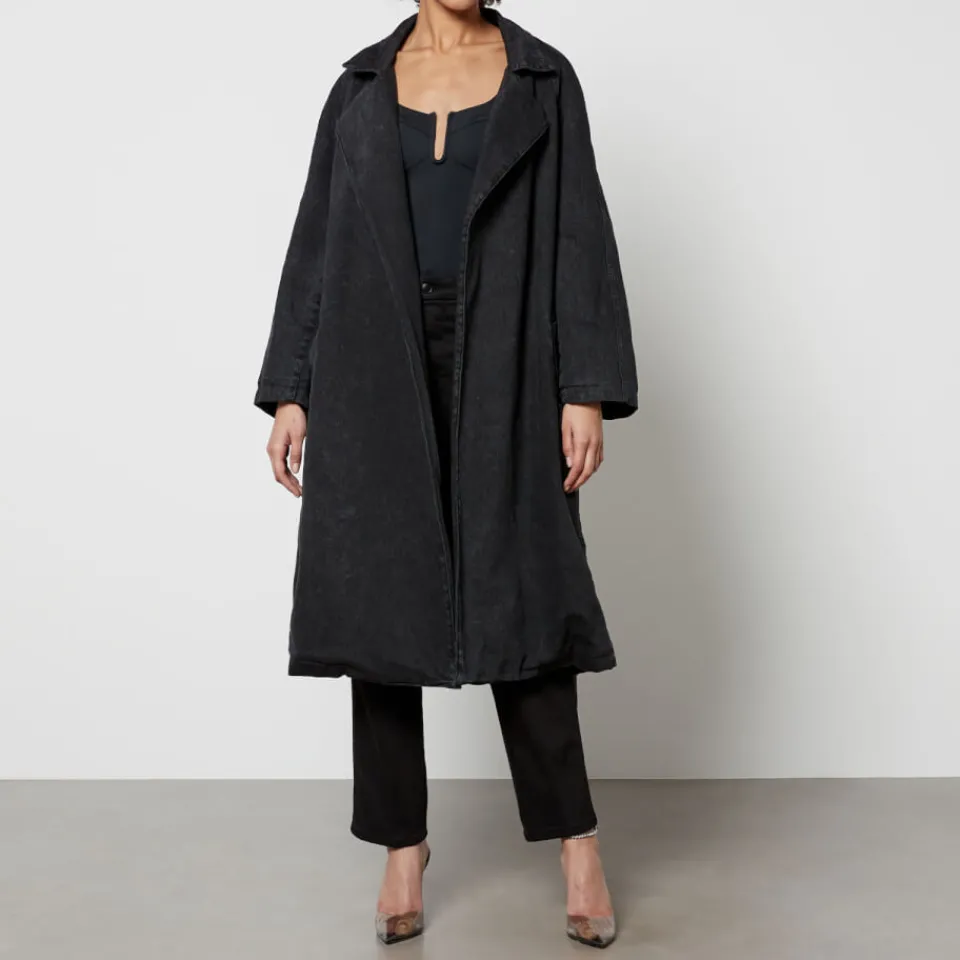 Jackets|Coats|Good American Uniform Denim Trench Coat - XXS/XS