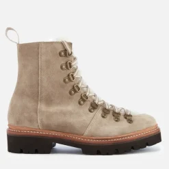 Boots|Dr. Martens Grenson Women's Nanette Suede Hiking Style Boots - Maple - UK 3