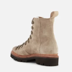Boots|Dr. Martens Grenson Women's Nanette Suede Hiking Style Boots - Maple - UK 3