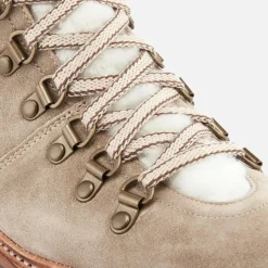 Boots|Dr. Martens Grenson Women's Nanette Suede Hiking Style Boots - Maple - UK 3