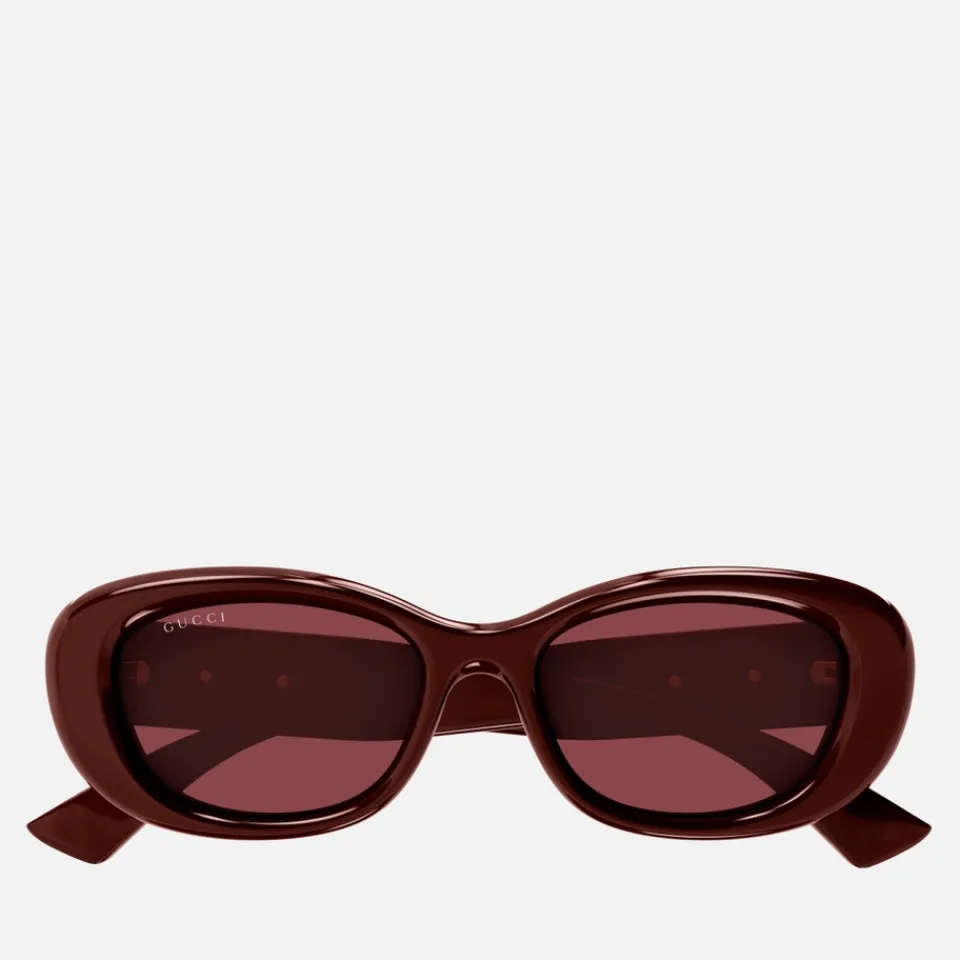 Sunglasses|Sunglasses|Gucci Bag Injection Oval-Frame Sunglasses