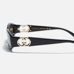 Sunglasses|Sunglasses|Dr. Martens Gucci Bio-Injection Oval-Frame Sunglasses