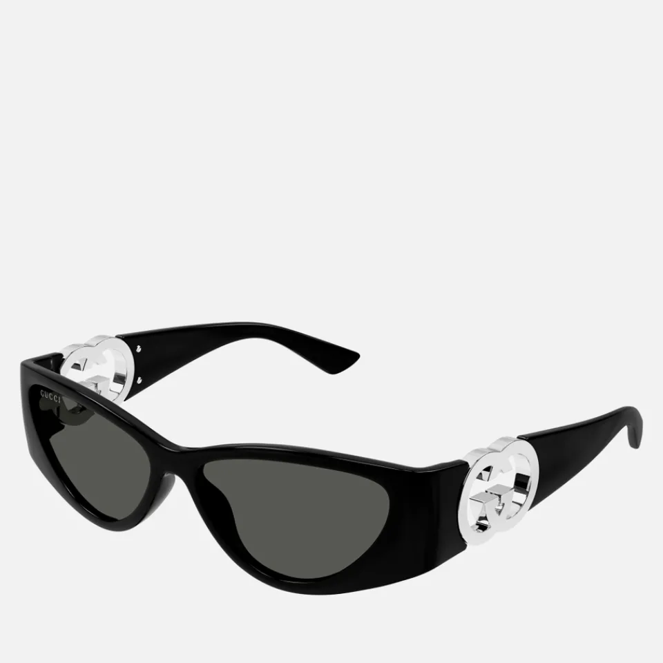 Sunglasses|Sunglasses|Dr. Martens Gucci Hailey Injection-Frame Sunglasses