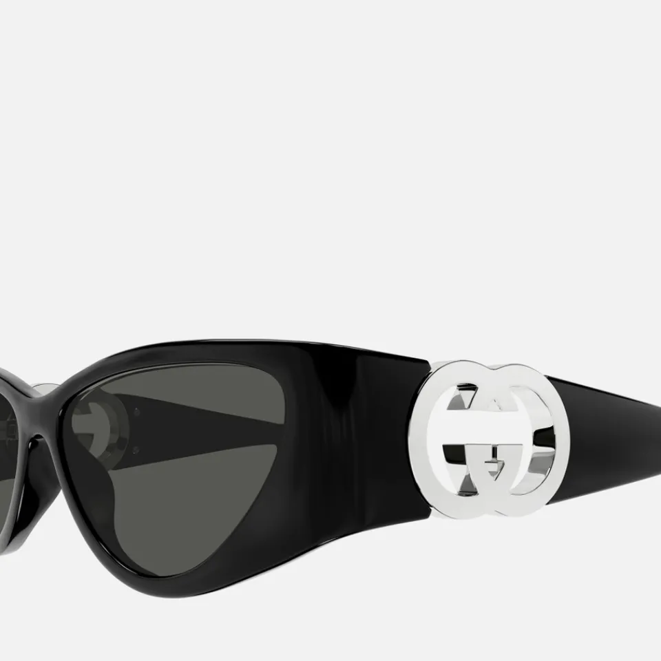 Sunglasses|Sunglasses|Dr. Martens Gucci Hailey Injection-Frame Sunglasses