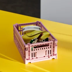 Home Storage|HAY Colour Crate - Dusty Rose - S