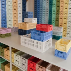 Home Storage|HAY Colour Crate - Dusty Rose - S