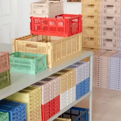 Home Storage|Decorative Accessories|HAY Colour Crate Tan - S