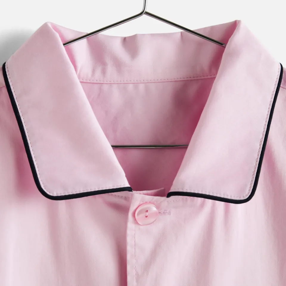 Bedroom|Nightwear|Dr. Martens HAY Outline Pyjama Short Sleeve Shirt - Soft Pink