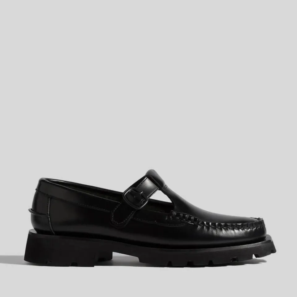 Flats|Stepney Workers Club Hereu Women's Alber Sport Leather Flats - UK 3